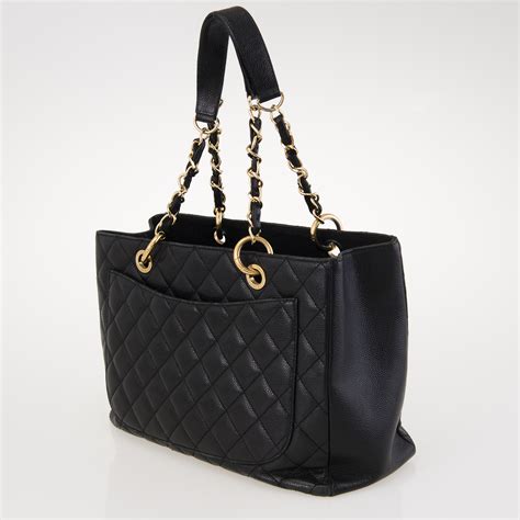 chanel shopping bag tote price|authentic Chanel shopping bag.